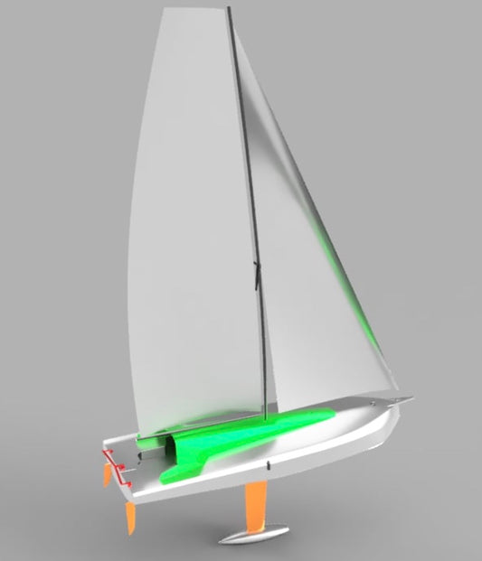 Voilier ⎸ Class 40 ⎸ Plan 3D