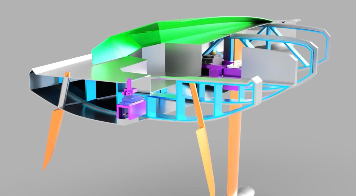 Voilier ⎸ Class 40 ⎸ Plan 3D