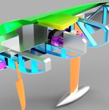 Voilier ⎸ Class 40 ⎸ Plan 3D